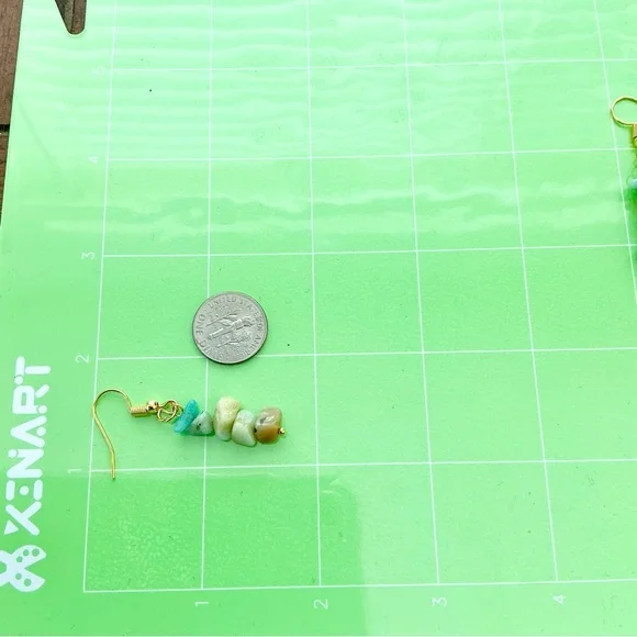 🆕 2 Pairs KIDS Gemstone Earrings-Small - Picture 3 of 4